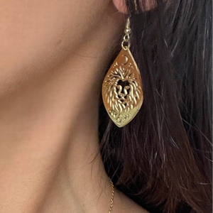Lion Earrings Lion Earrings