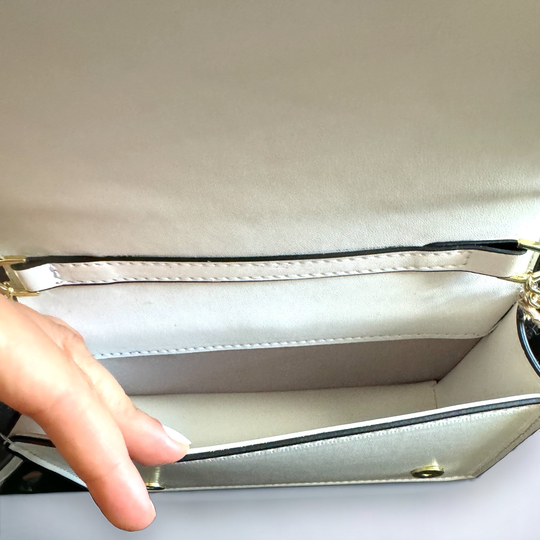 Small chain crossbody bag The Behold Collection by Sarah Camille Art