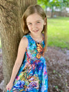 The Behold Collection Girls Twirl Dress with Pockets