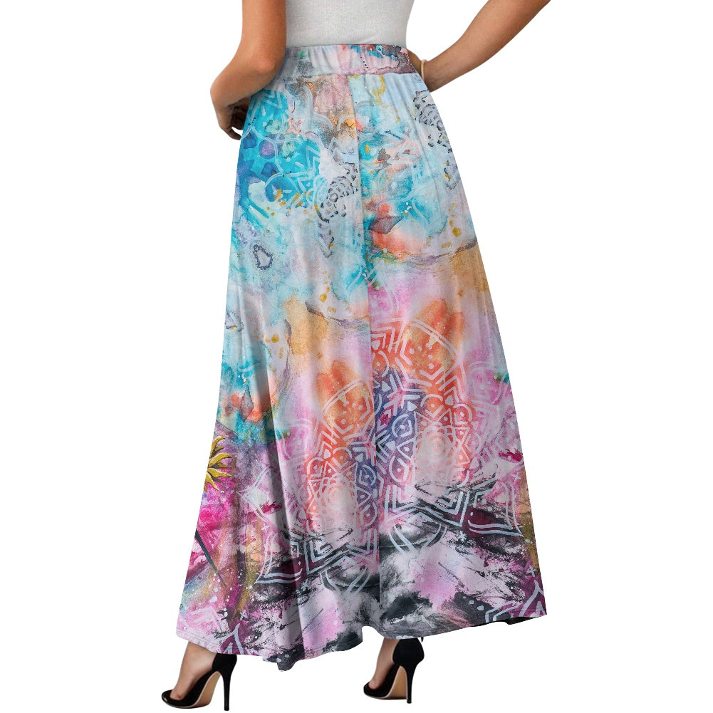 Sunflower Skirt with Pockets