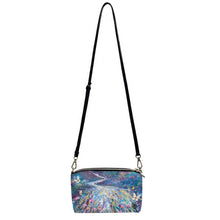 Load image into Gallery viewer, Dawn Arrives Double Zip Crossbody Bag
