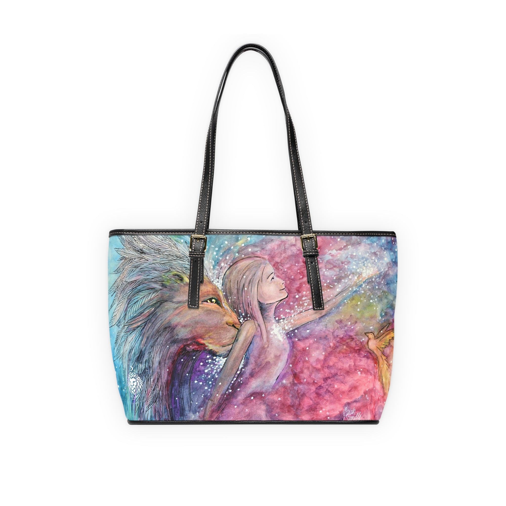 The Lions Kiss - Vegan Leather Shoulder Bag