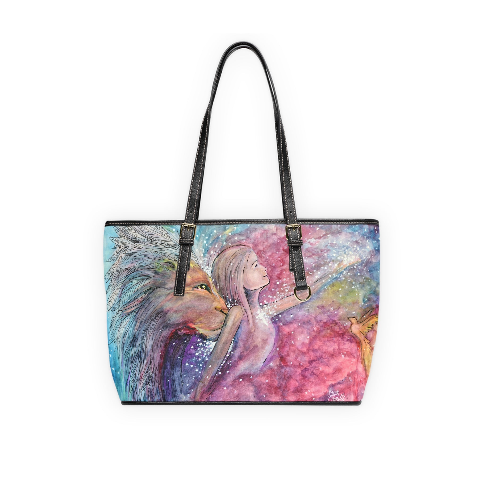 The Lions Kiss - Vegan Leather Shoulder Bag
