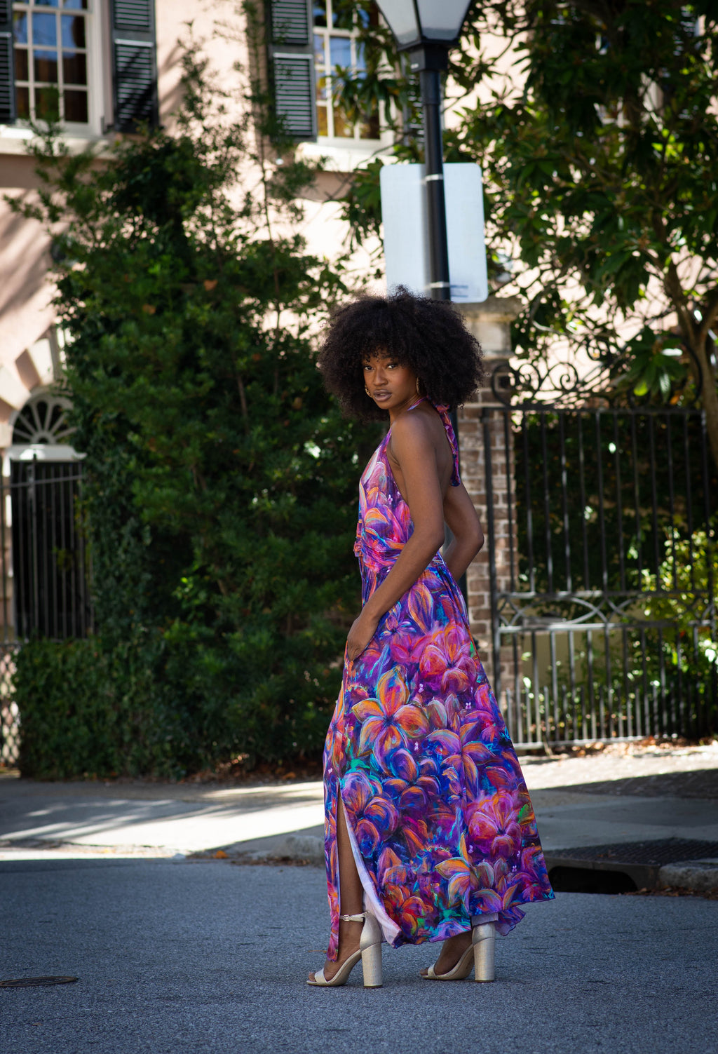 Flourish Bamboo Halter Dress