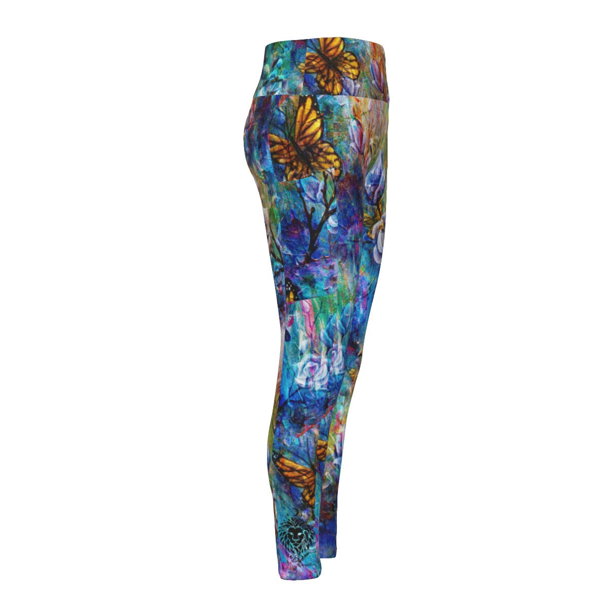 The Behold Collection  Women's High Waist Leggings With Side Pocket