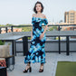 Transformation Off Shoulder Bamboo Mermaid Dress