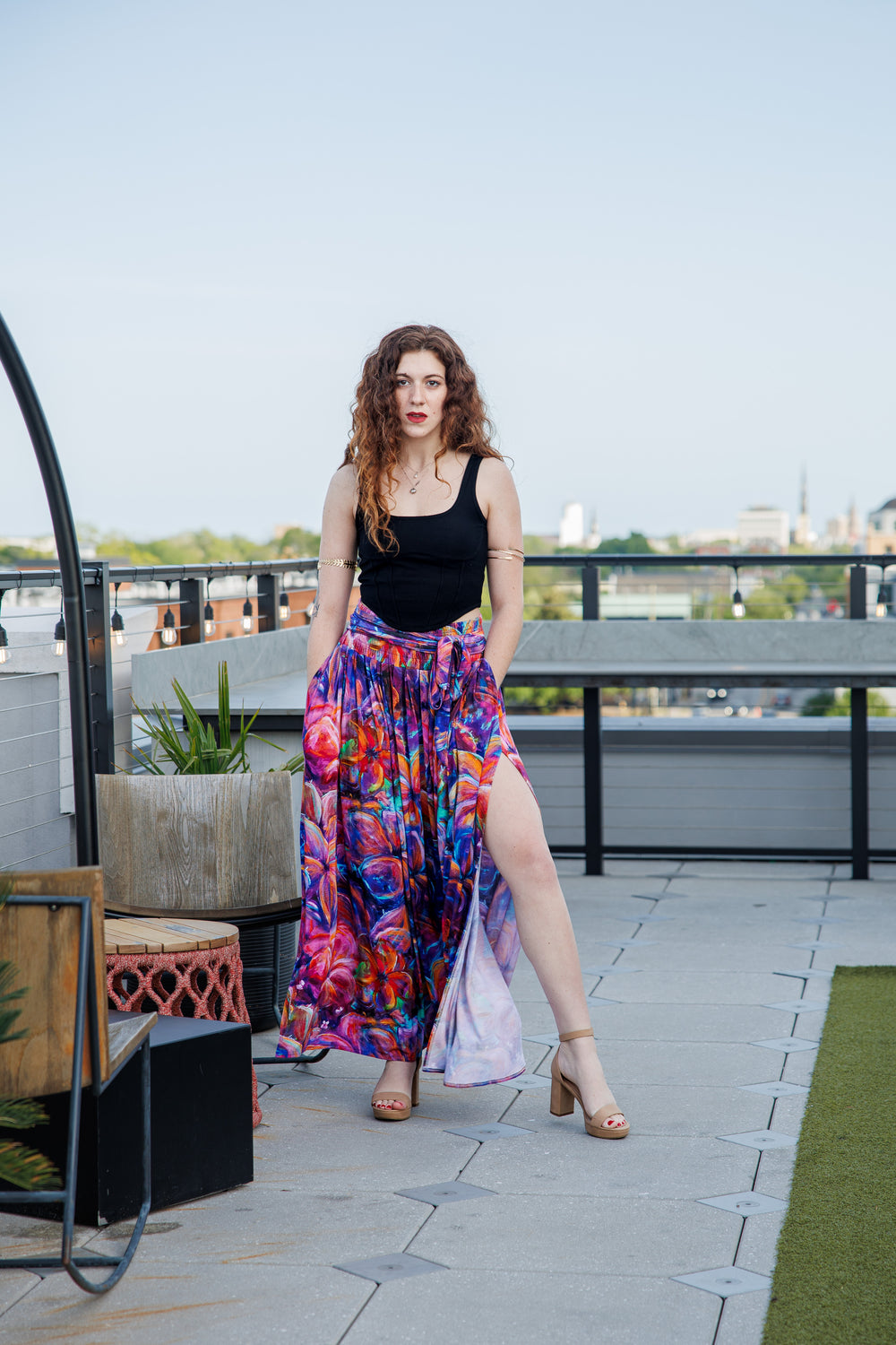 The Flourish Skirt with Pockets
