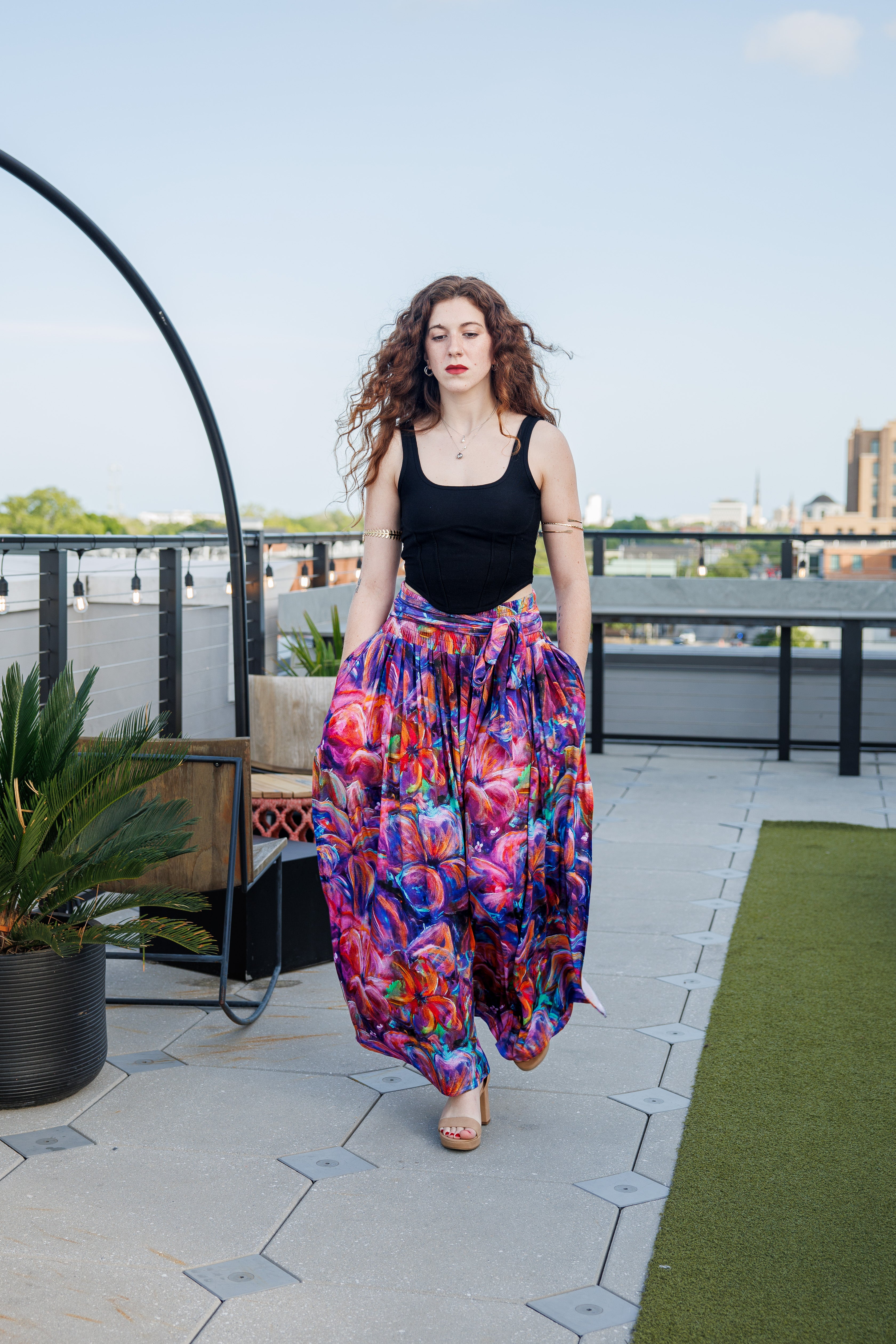 The Flourish Skirt with Pockets