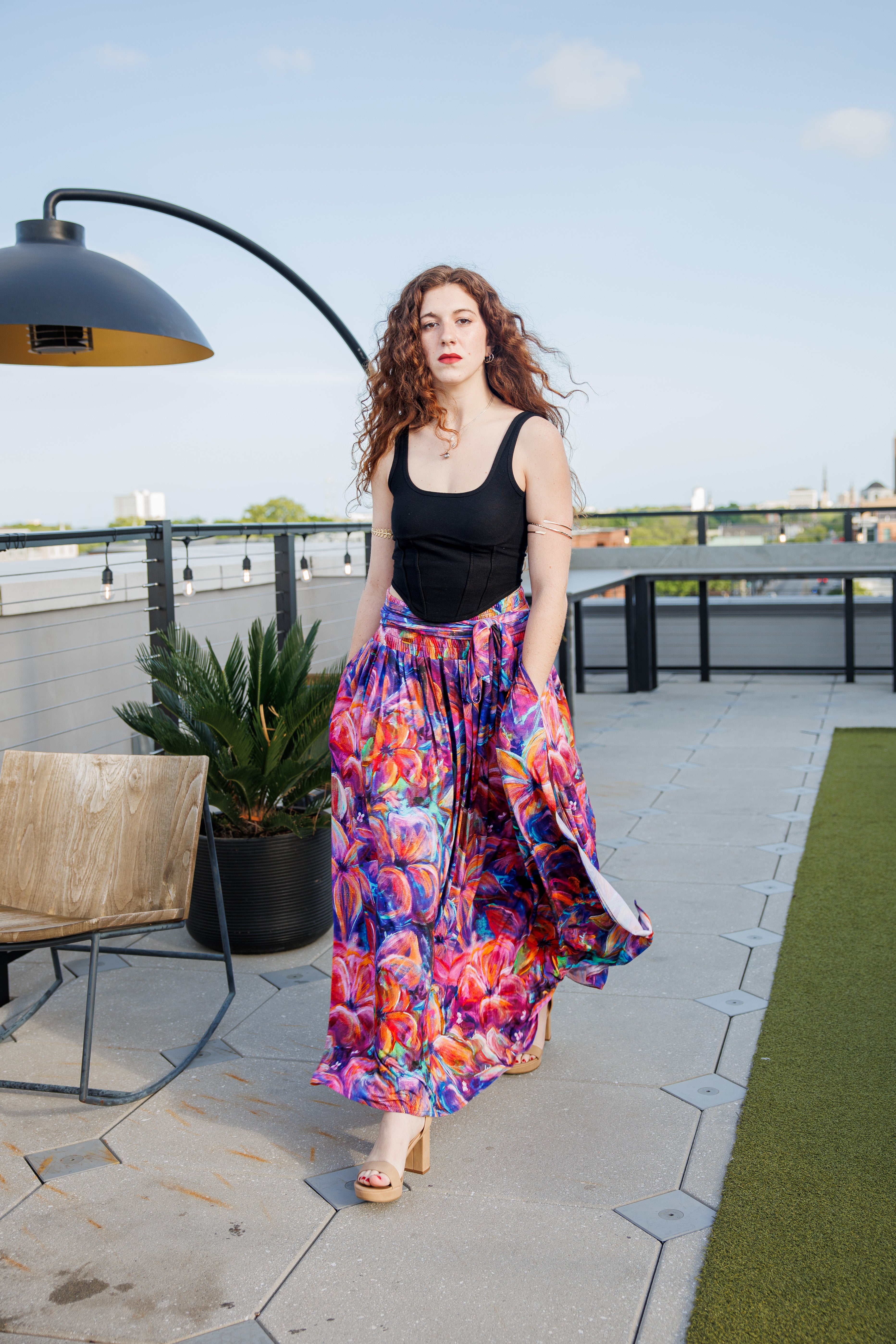 The Flourish Skirt with Pockets