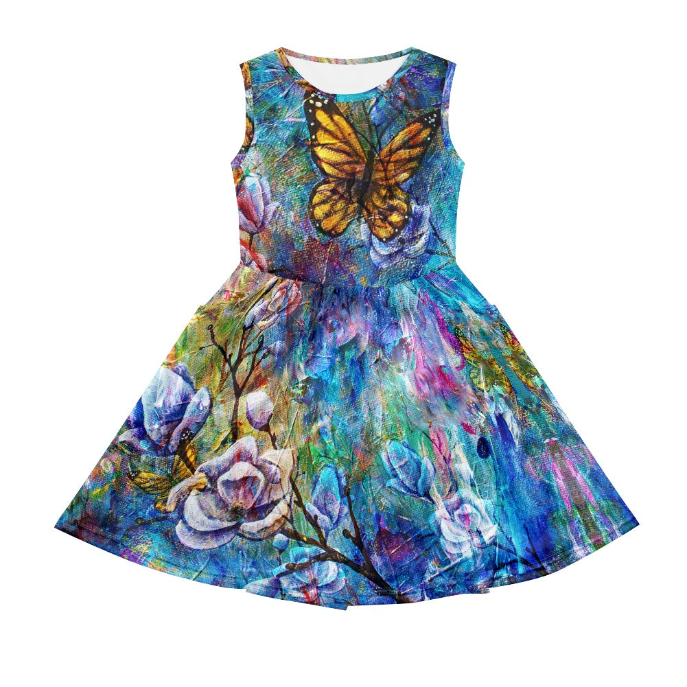 The Behold Collection Kids Twirl Dress with Pockets