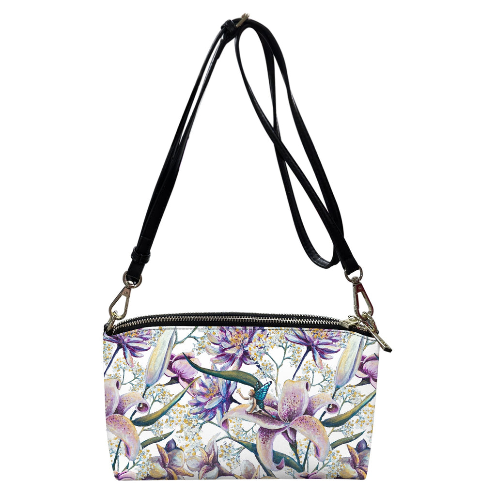 The Emerge Collection Double Zip Crossbody Bag