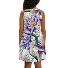 Load image into Gallery viewer, Emerge Girls Bamboo Fiber Dress  with Pockets
