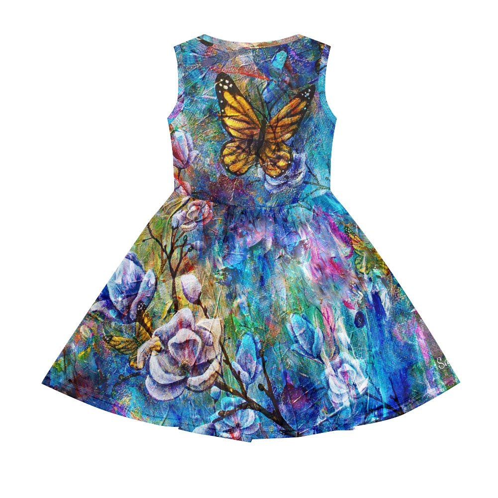 The Behold Collection Kids Twirl Dress with Pockets