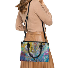 Load image into Gallery viewer, Behold Top Handle Bag with Crossbody Strap
