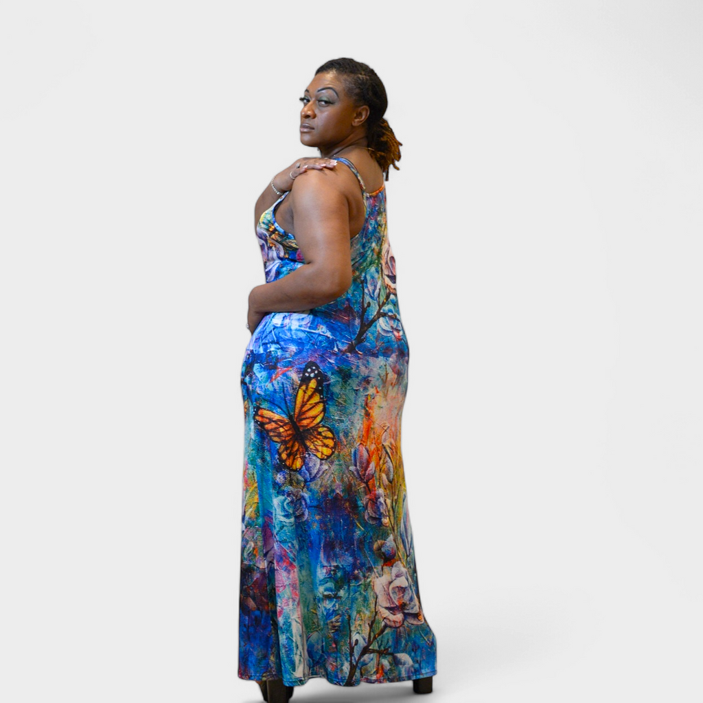 Behold Sleeveless Maxi Dress