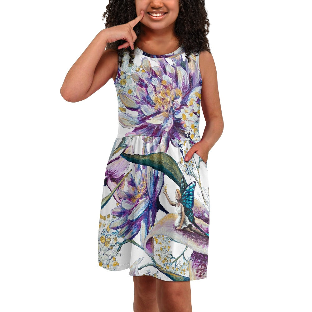 The Emerge Kids Twirl Dress with Pockets