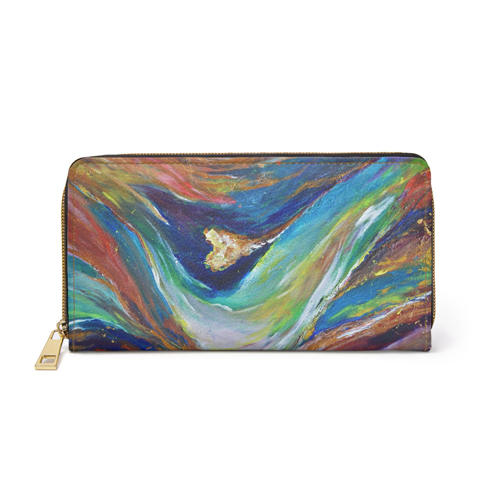 Holy - Vegan Leather Zipper Wallet