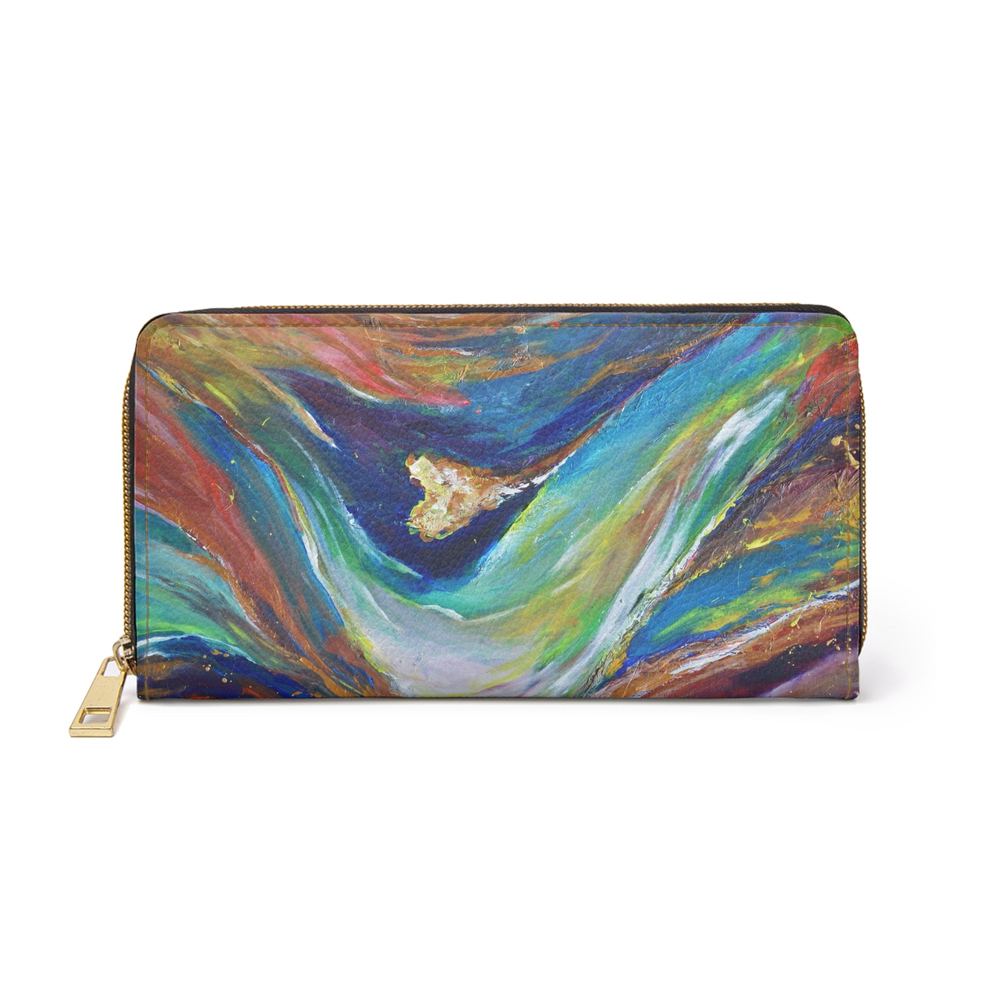 Holy - Vegan Leather Zipper Wallet