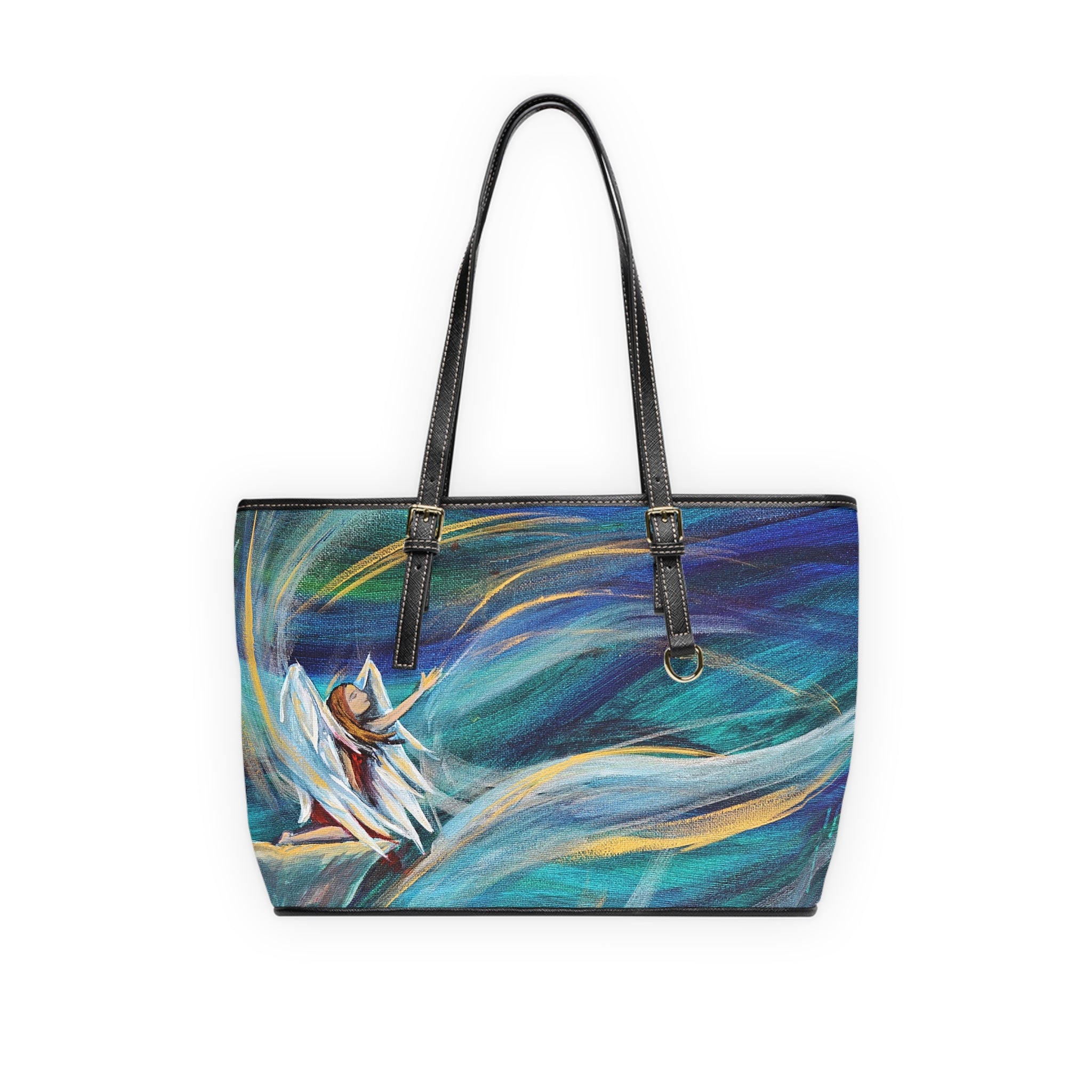Winds of Change Collection: Vegan Leather Tote Bag