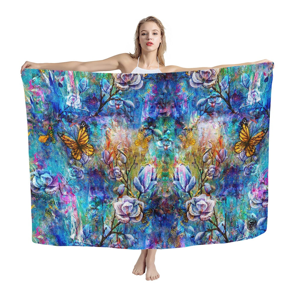 The Behold Collection Silk Chiffon Scarf / Sarong