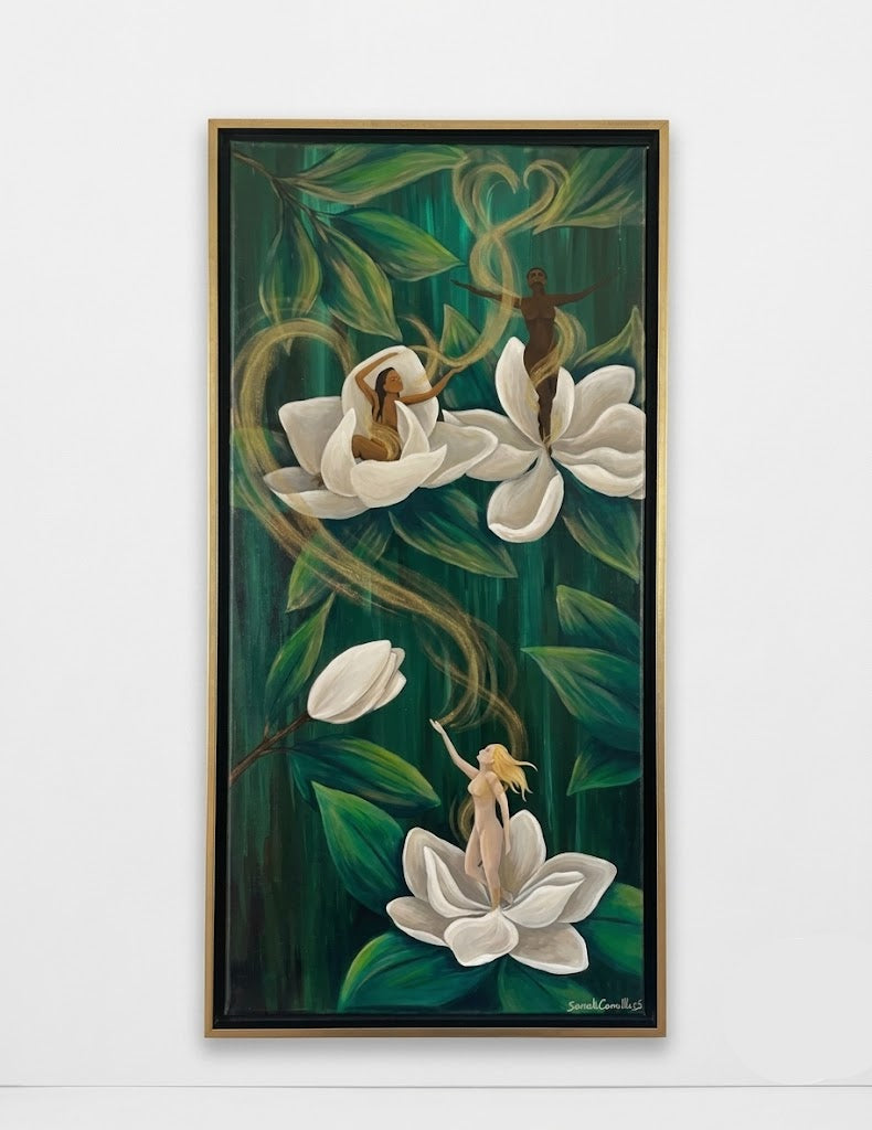 Blooming Magnolias - Original Painting