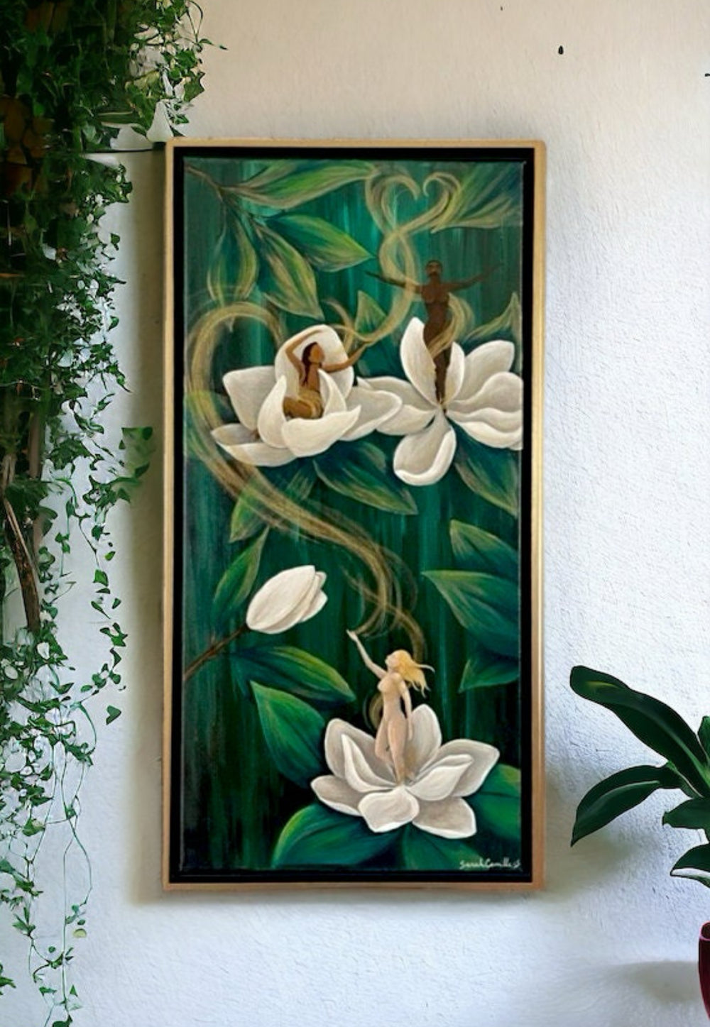 Blooming Magnolias - Original Painting