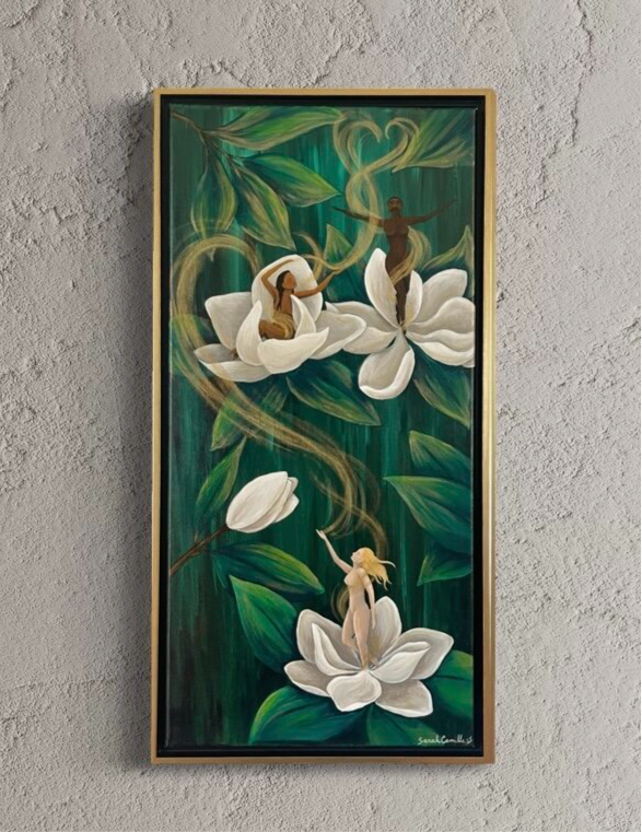 Blooming Magnolias - Original Painting