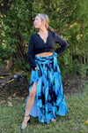 Transformation Bamboo Fiber Skirt with Pockets