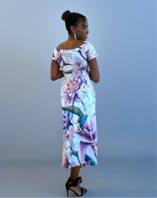 Load image into Gallery viewer, The Emerge Collection Off Shoulder Short Sleeve Dress
