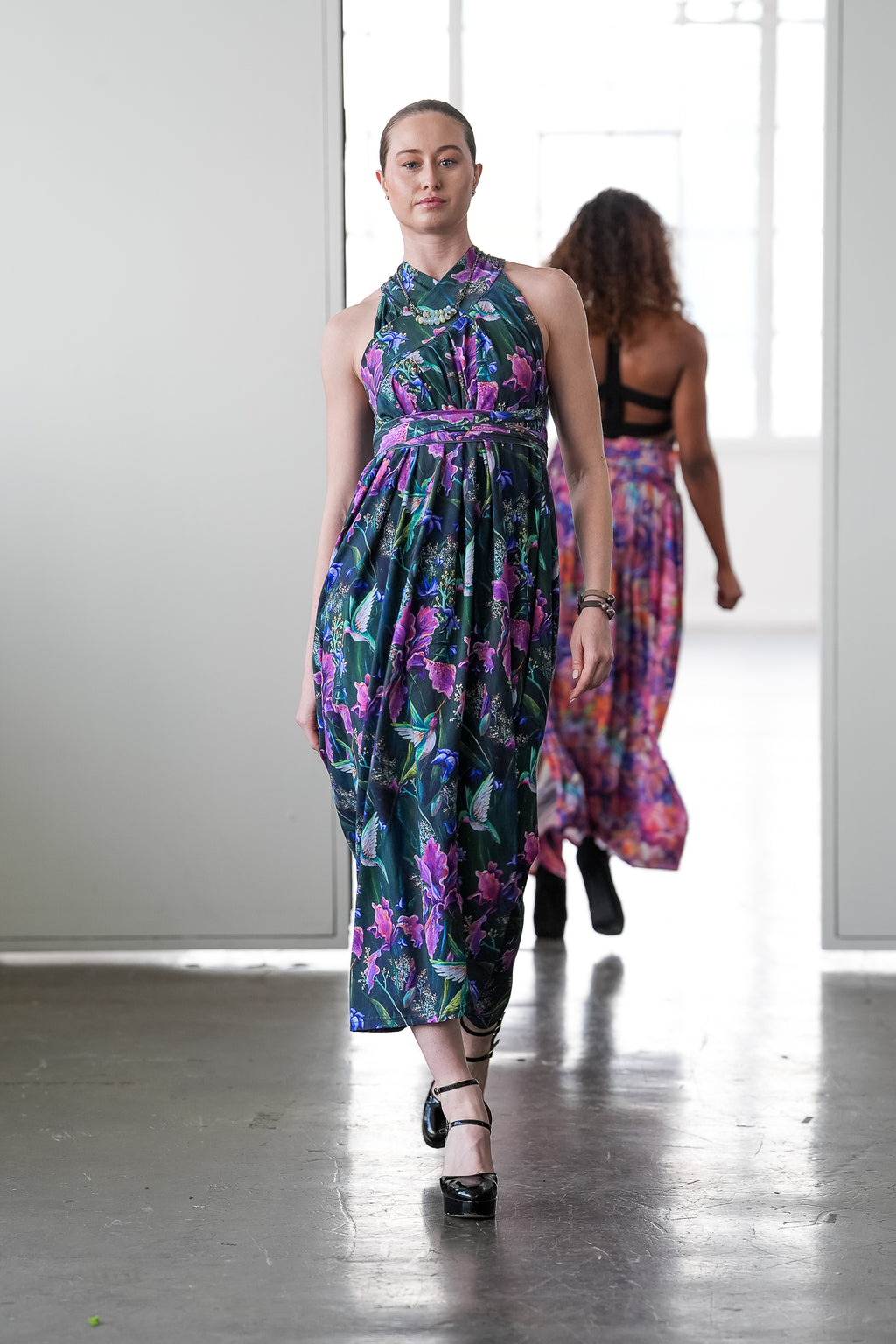Hummingbird Wrap Skirt/Dress