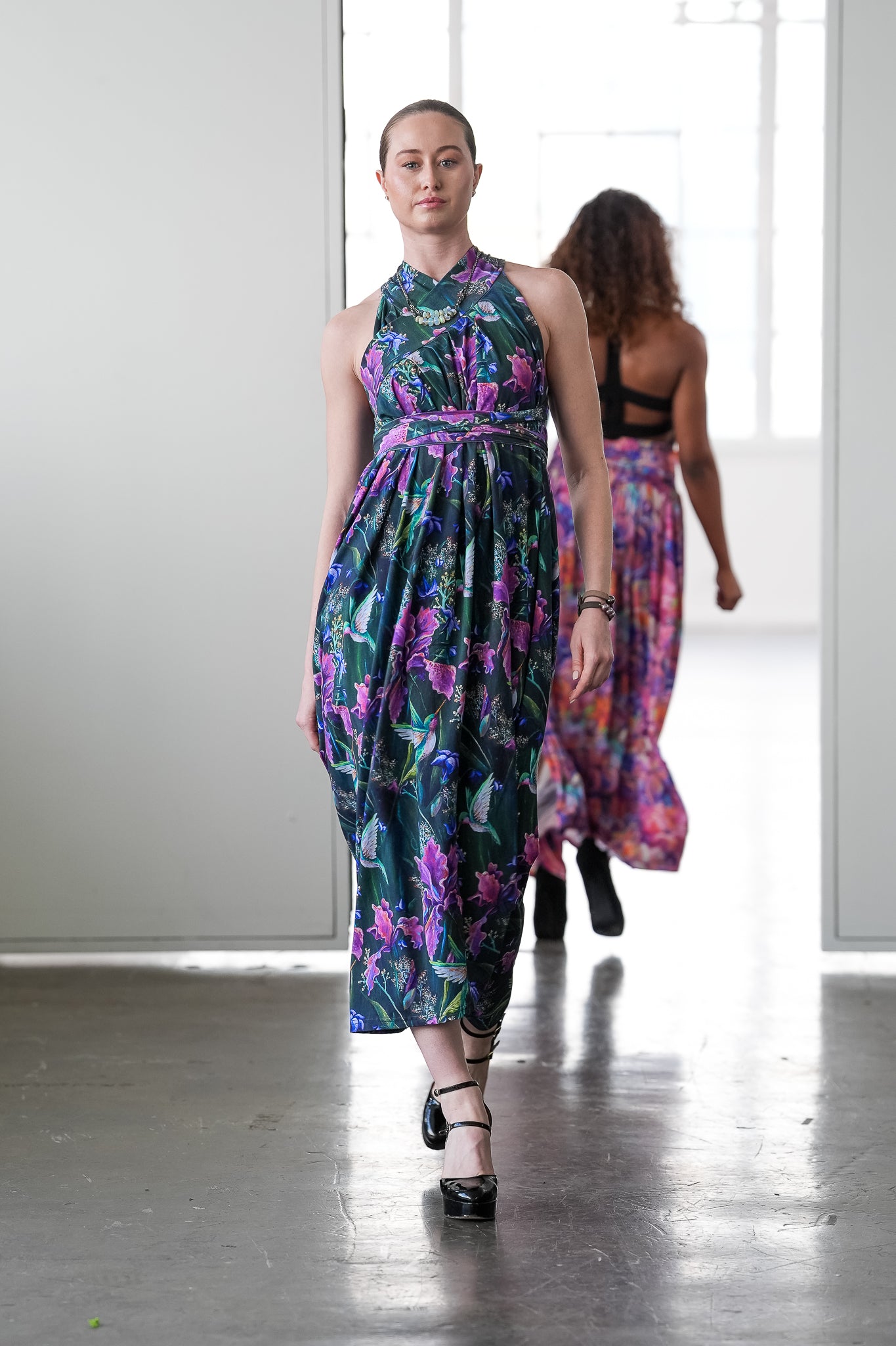 Hummingbird Wrap Skirt/Dress