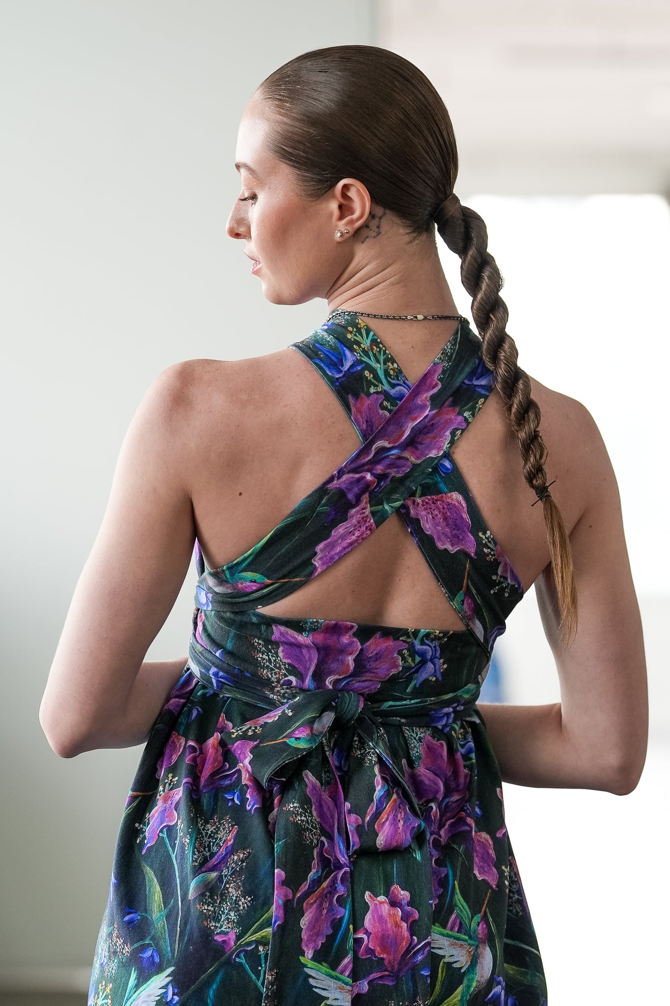 Hummingbird Wrap Skirt/Dress