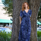 Night Lillies Bamboo Butterfly Sleeve Bamboo Dress with Pockets