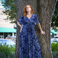Night Lillies Bamboo Butterfly Sleeve Bamboo Dress with Pockets