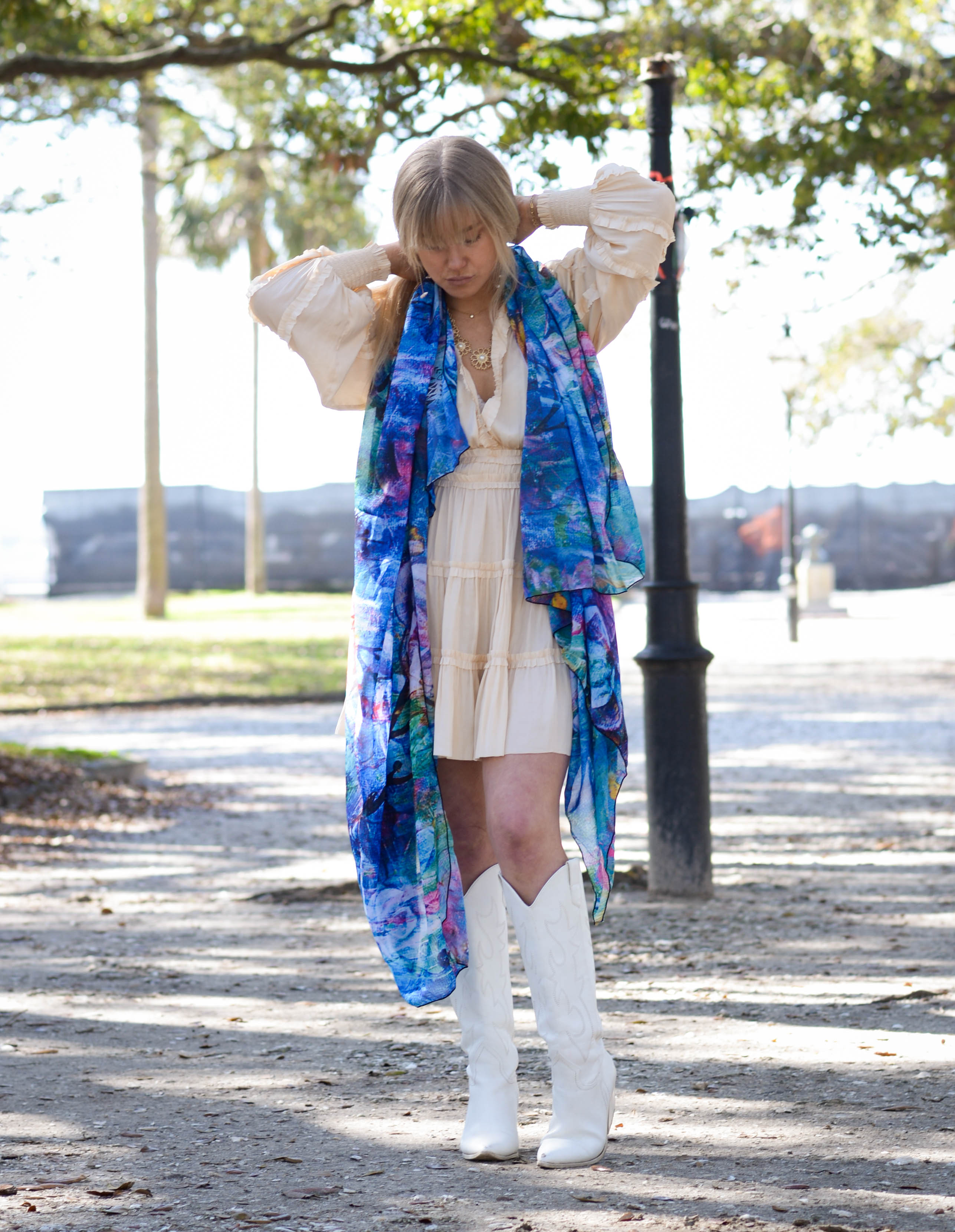 The Behold Collection Scarf / Sarong by Sarah Camille Art