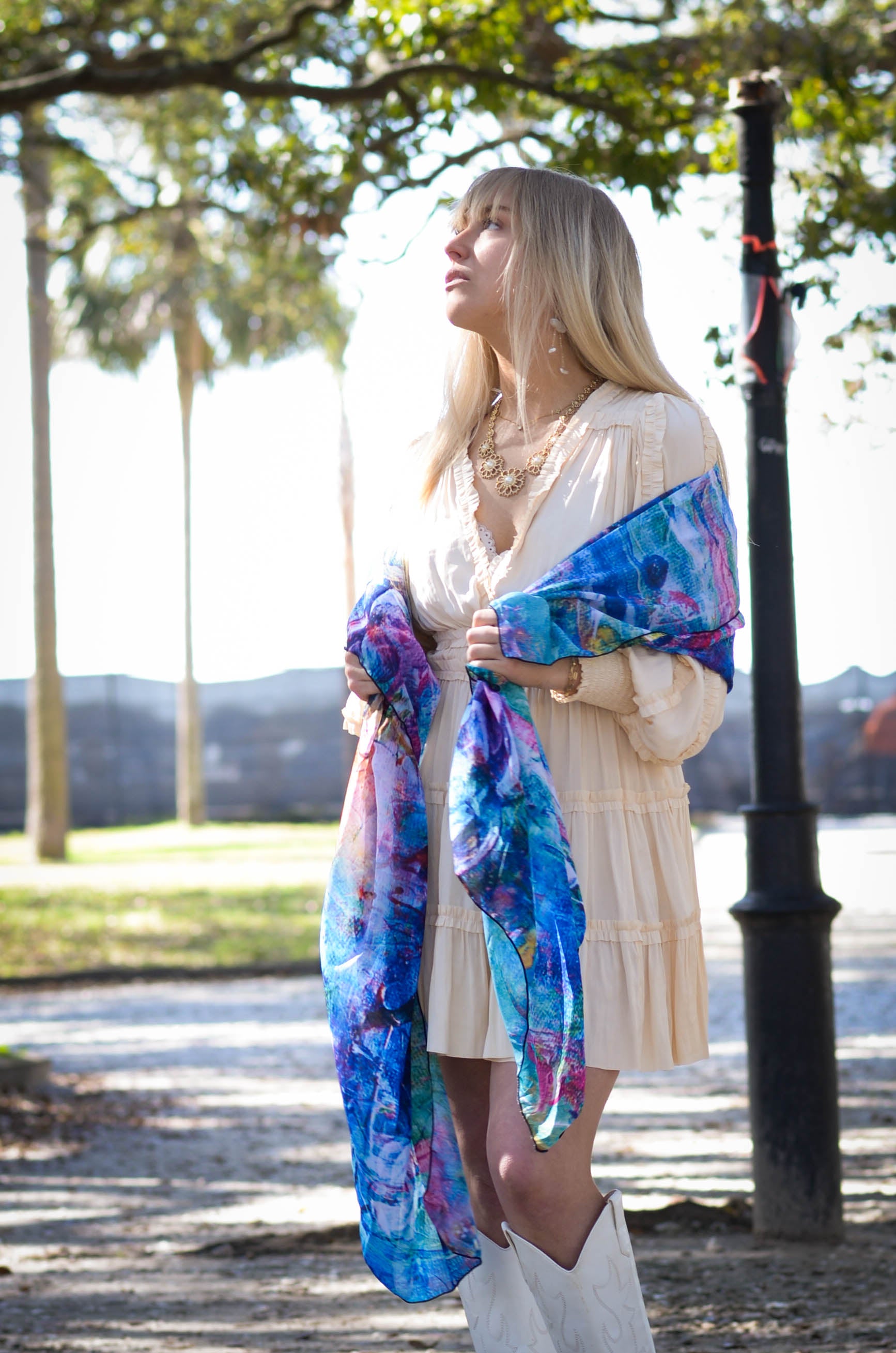 The Behold Collection Scarf / Sarong by Sarah Camille Art
