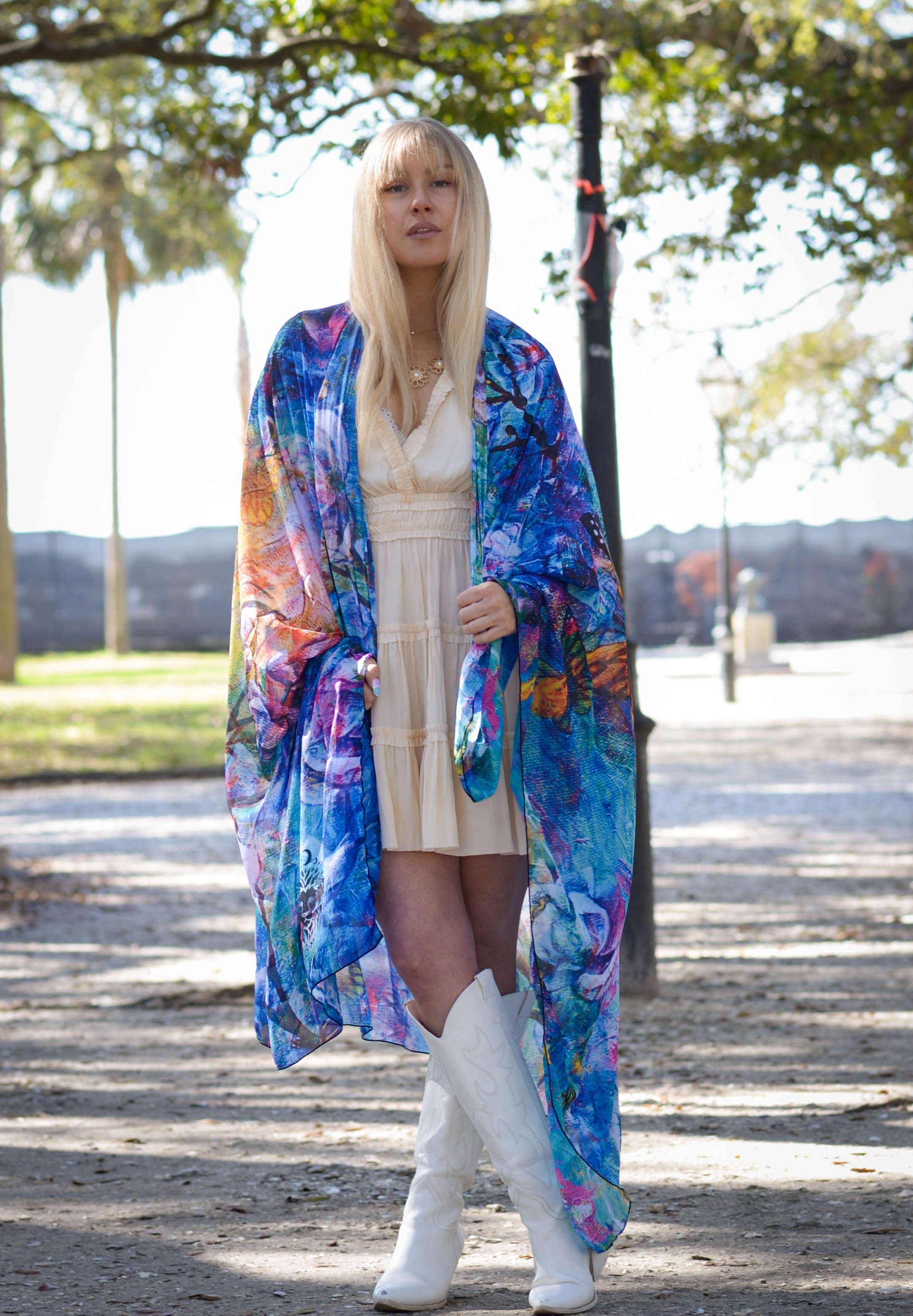 The Behold Collection Scarf / Sarong by Sarah Camille Art