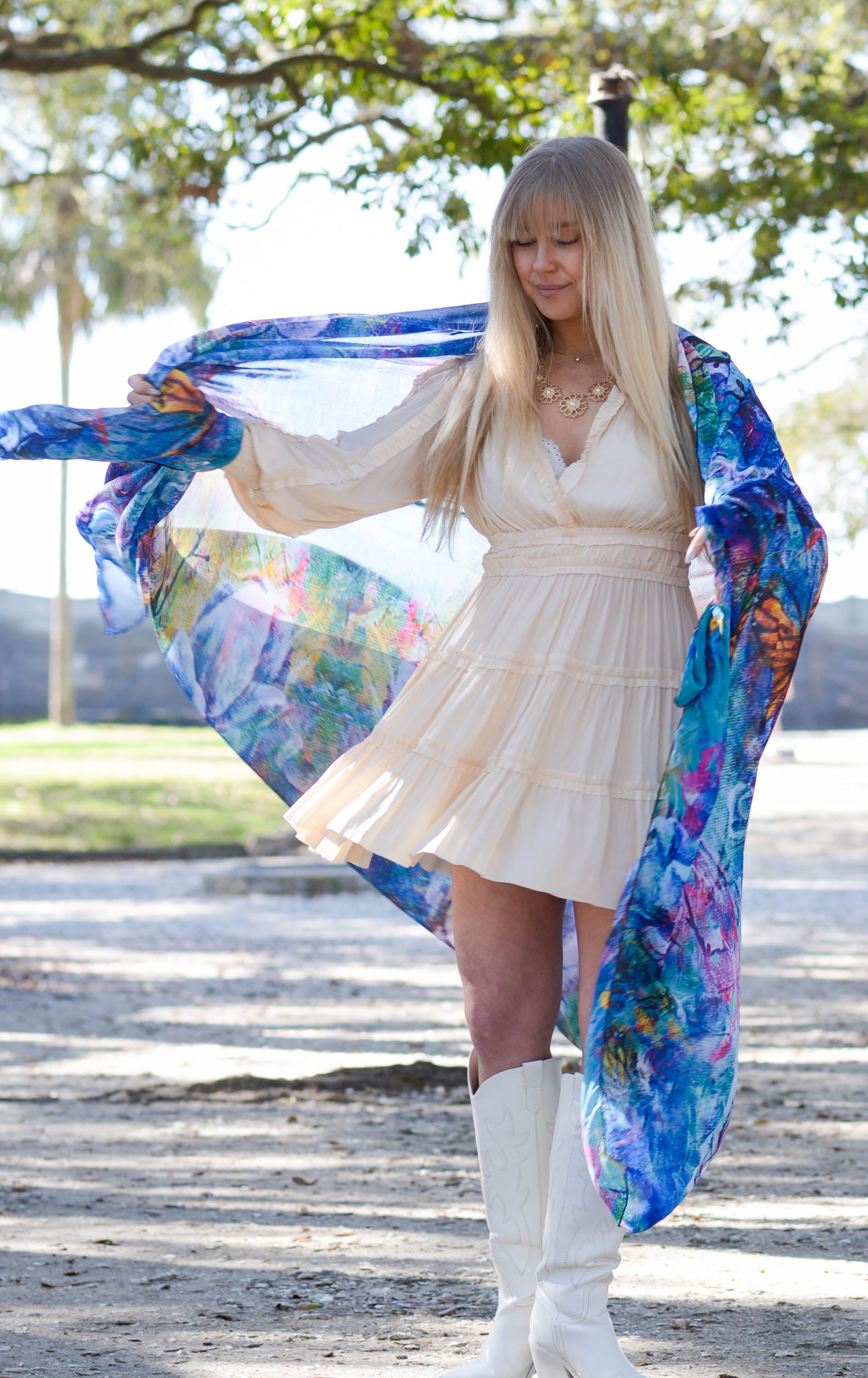 The Behold Collection Scarf / Sarong by Sarah Camille Art