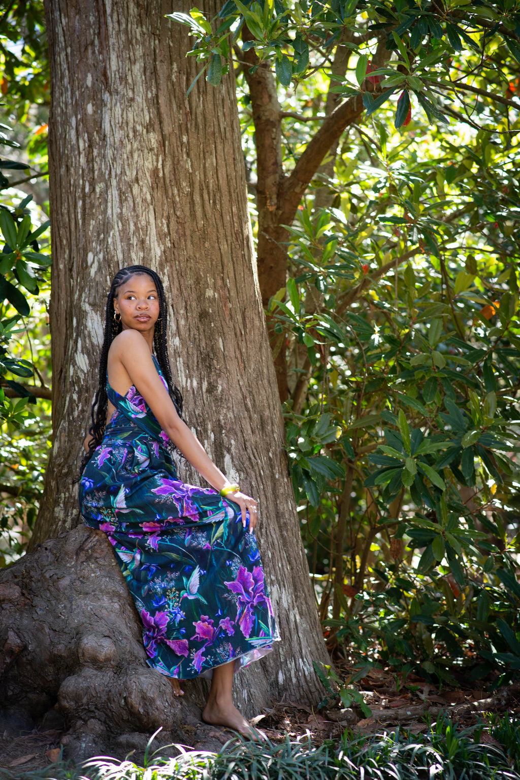 Hummingbird Wrap Skirt/Dress
