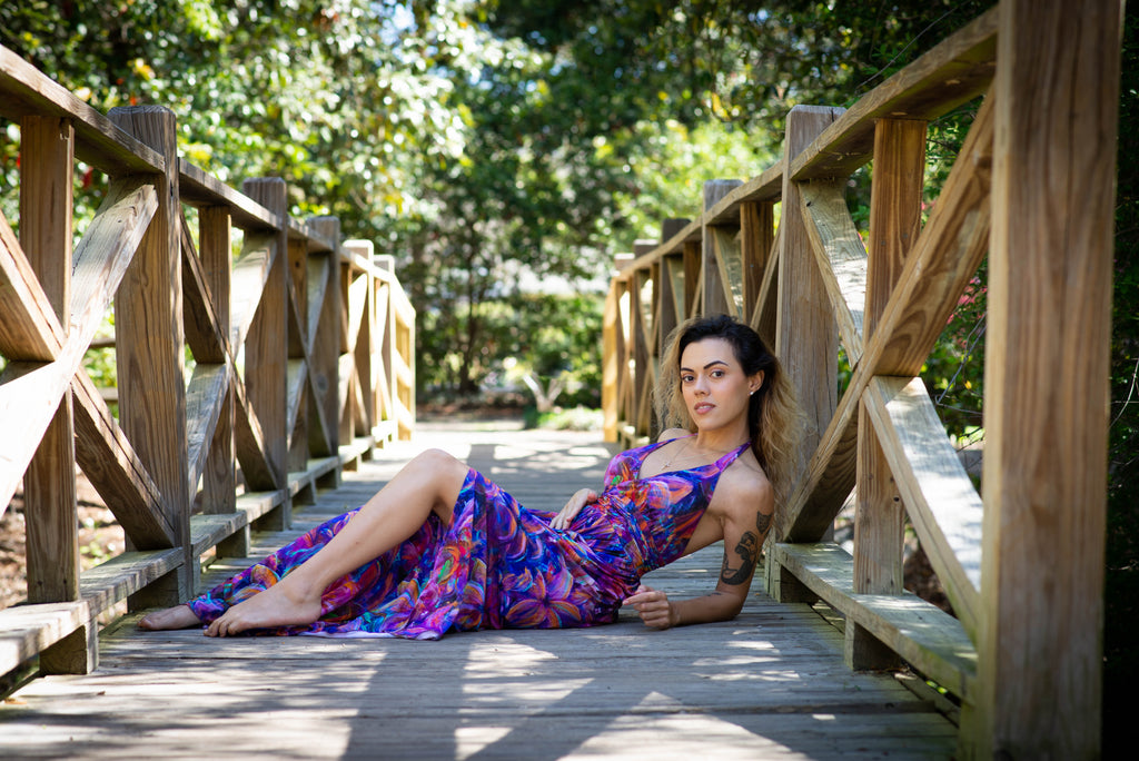 Flourish Bamboo Halter Dress