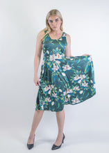 Load image into Gallery viewer, Blooming Magnolias Midi Dress
