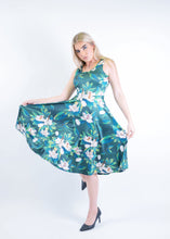 Load image into Gallery viewer, Blooming Magnolias Midi Dress
