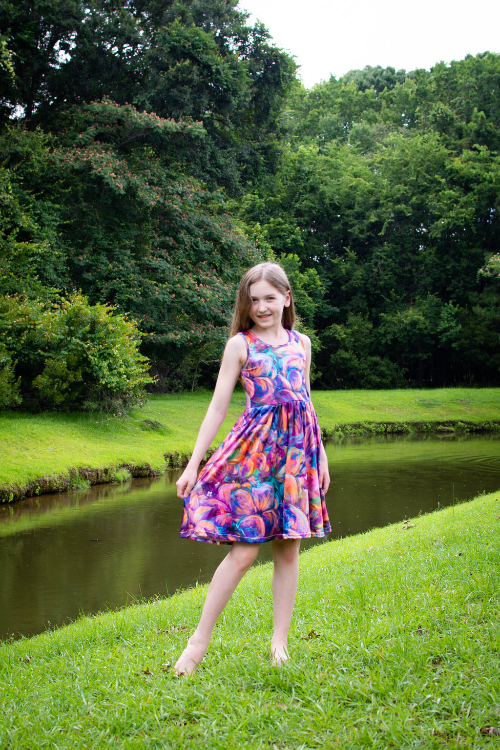 Flourish Kids Twirl Dress with Pockets