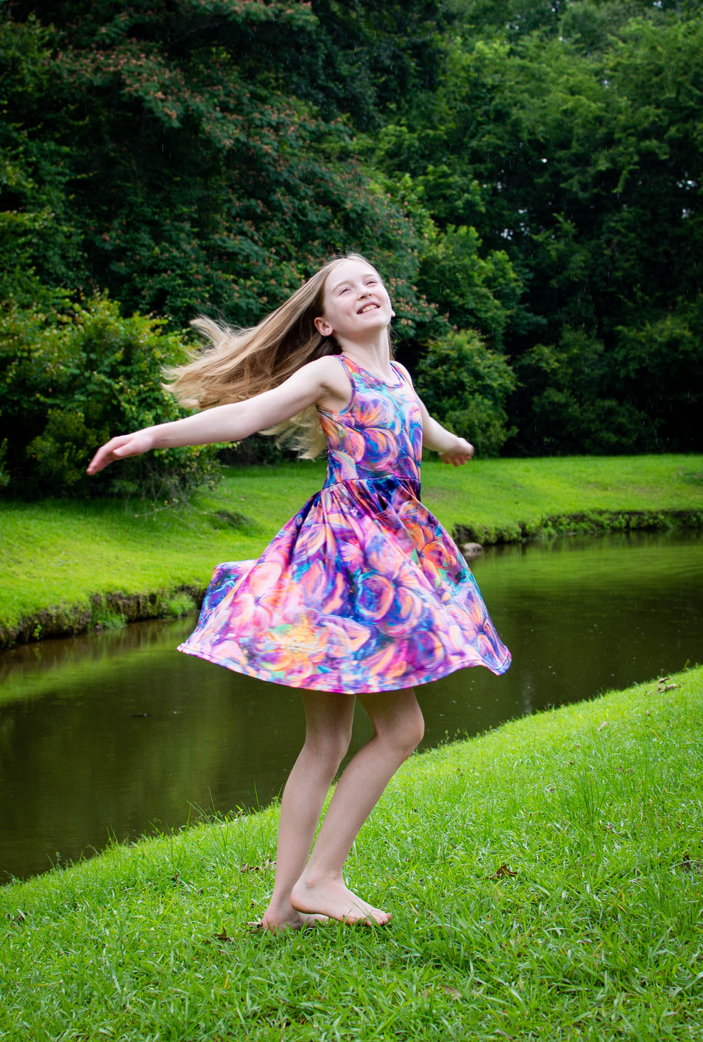 Flourish Kids Twirl Dress with Pockets