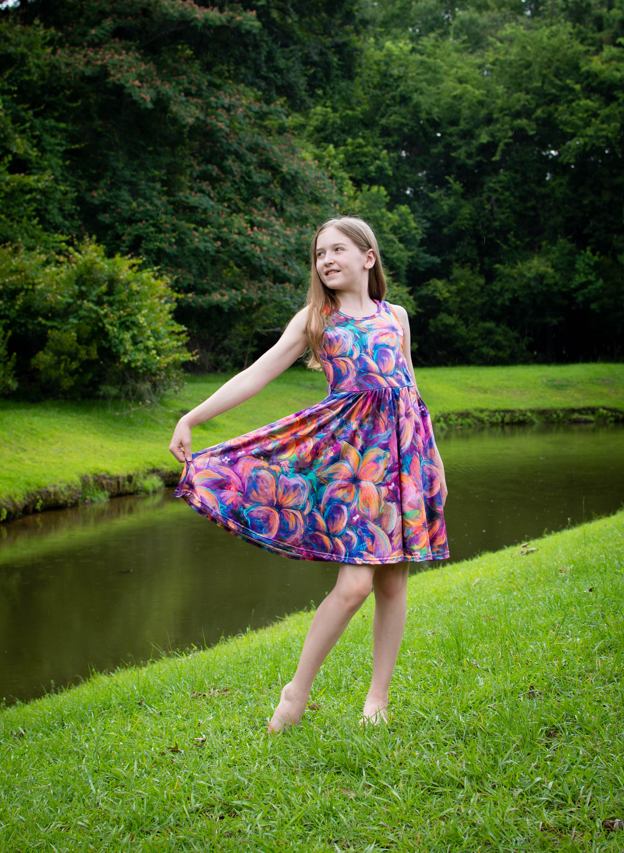 Flourish Kids Twirl Dress with Pockets