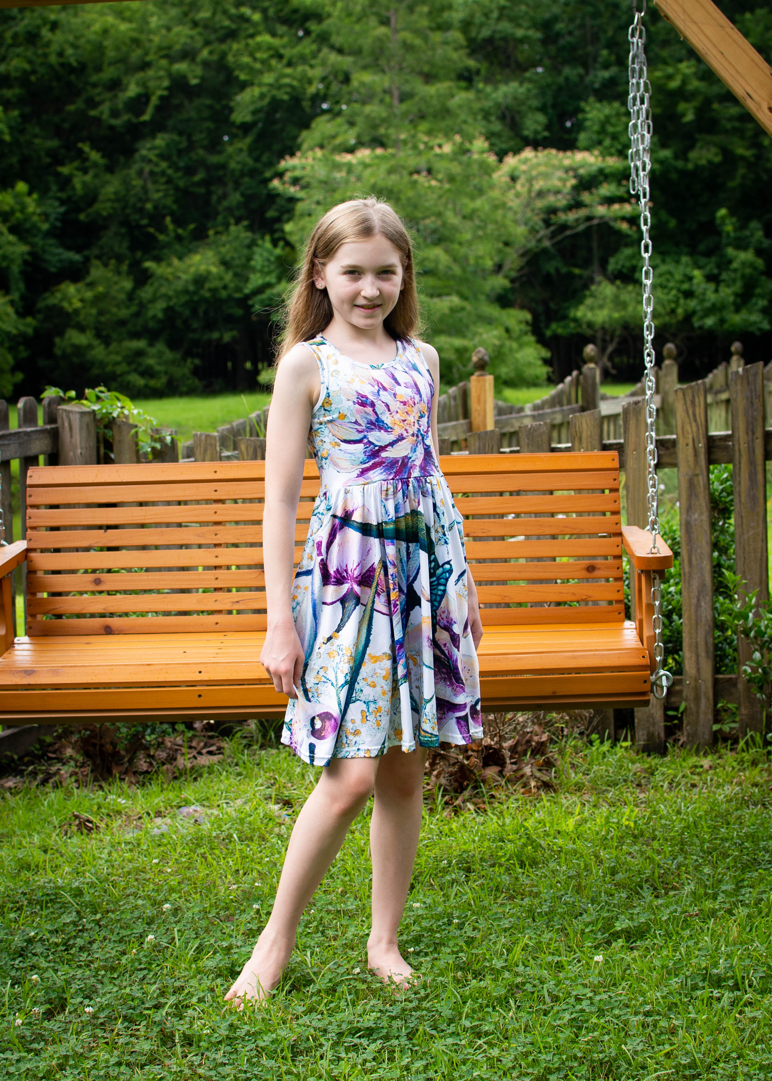 The Emerge Kids Twirl Dress with Pockets