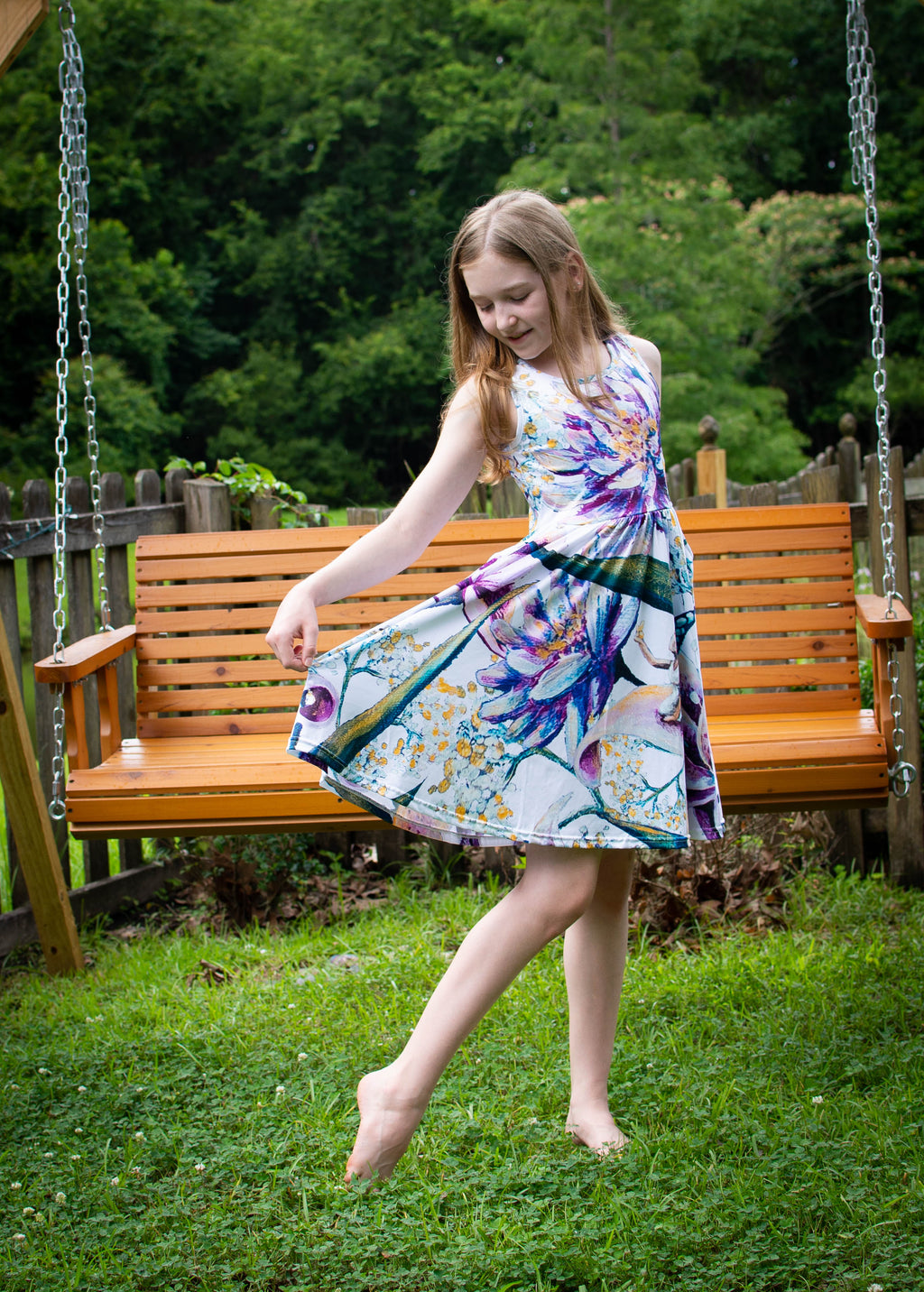 The Emerge Kids Twirl Dress with Pockets