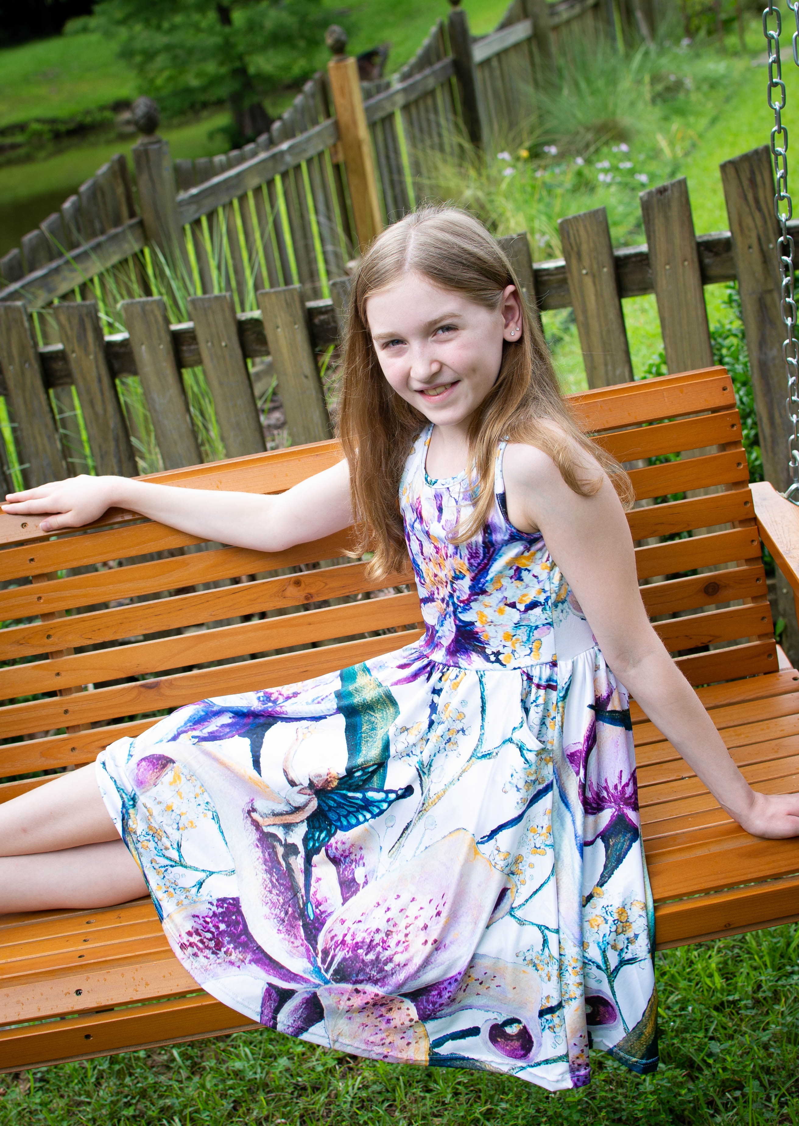 The Emerge Kids Twirl Dress with Pockets