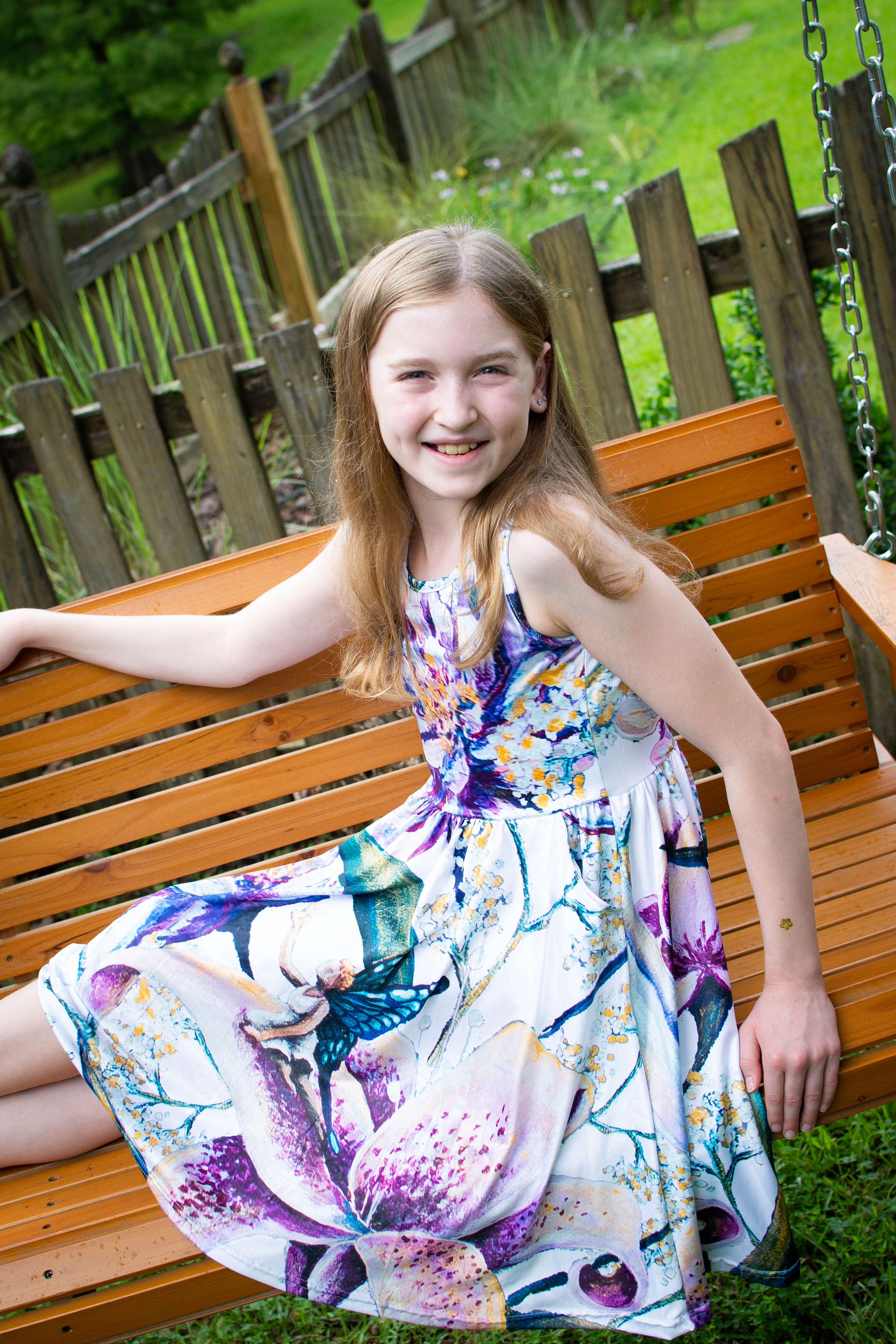 The Emerge Kids Twirl Dress with Pockets