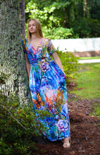 Load image into Gallery viewer, The Behold Collection V Neck Maxi Dress with Pockets
